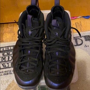 Nike foamposite with shoe case